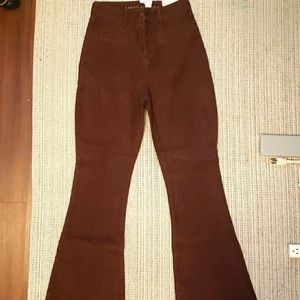 AE Curvy Hi-Rise Flare Jeans